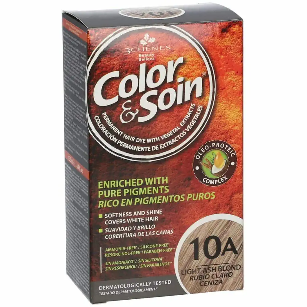 3 Chenes Color et Soin Blond Clair Cendré 10A