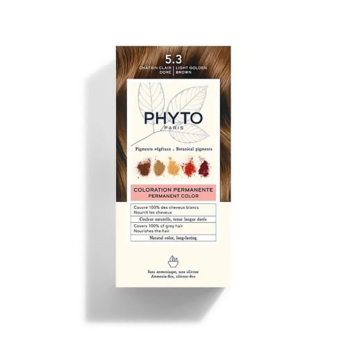 PHYTO Phytocolor 5.3 Châtain Clair Doré