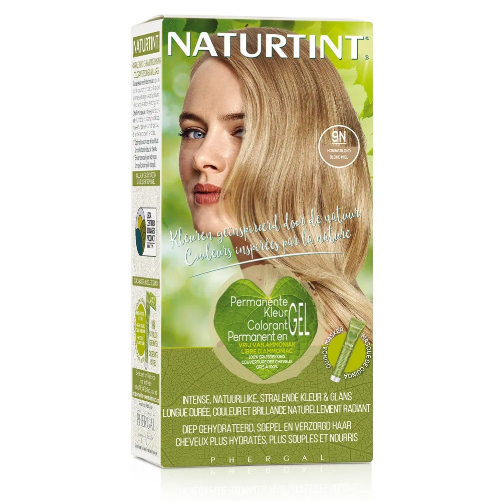 Naturtint Colorant Permanent en Gel 9N Blond Miel 170 ml
