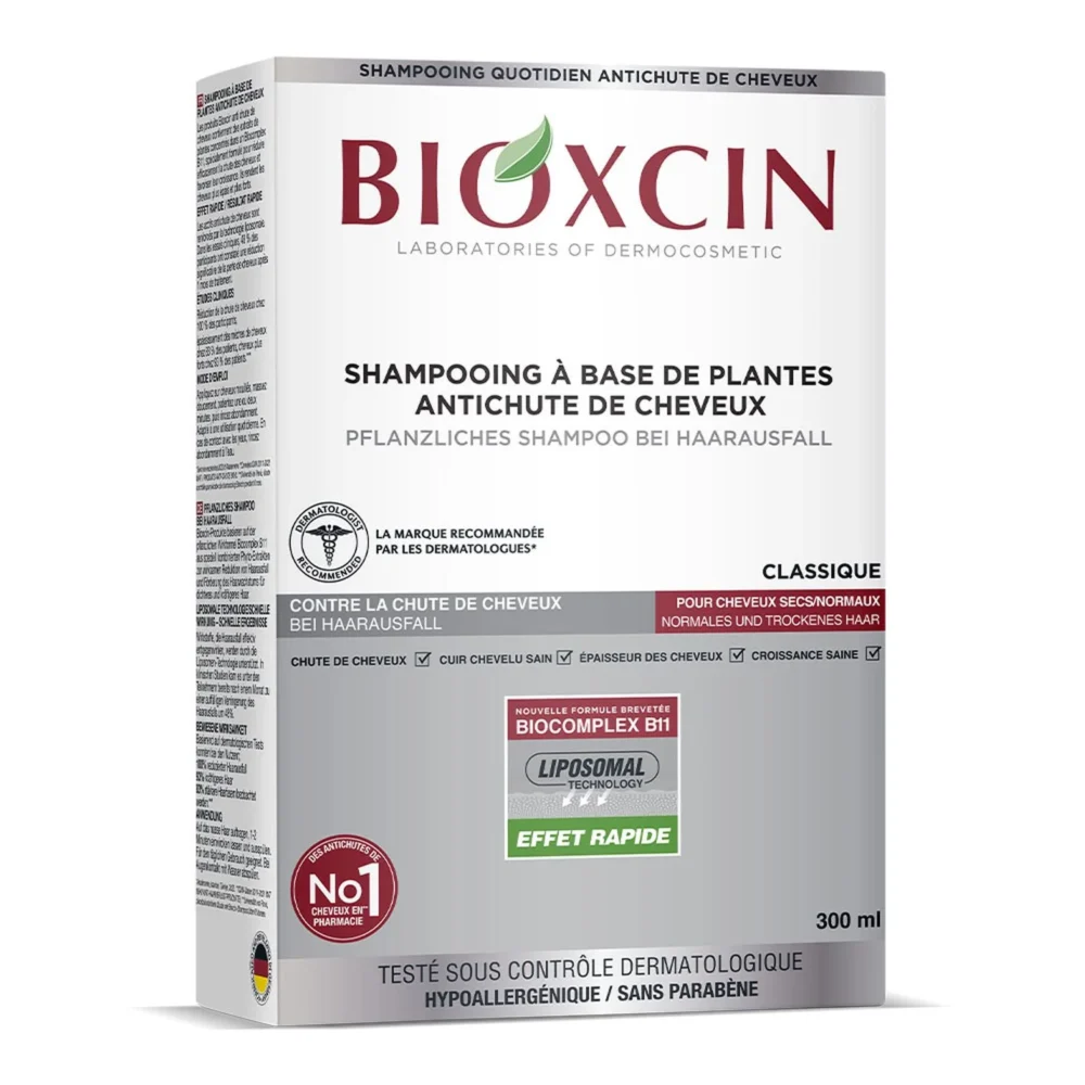 BIOXSINE Shampooing Cheveux Normaux et Secs 300ml