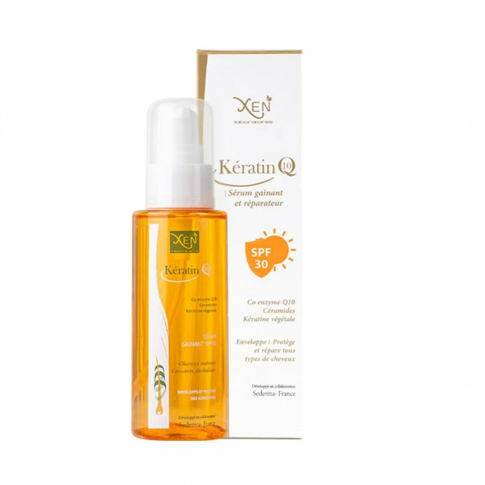 XEN Kératin Q10 Sérum Gainant SPF30 60ml