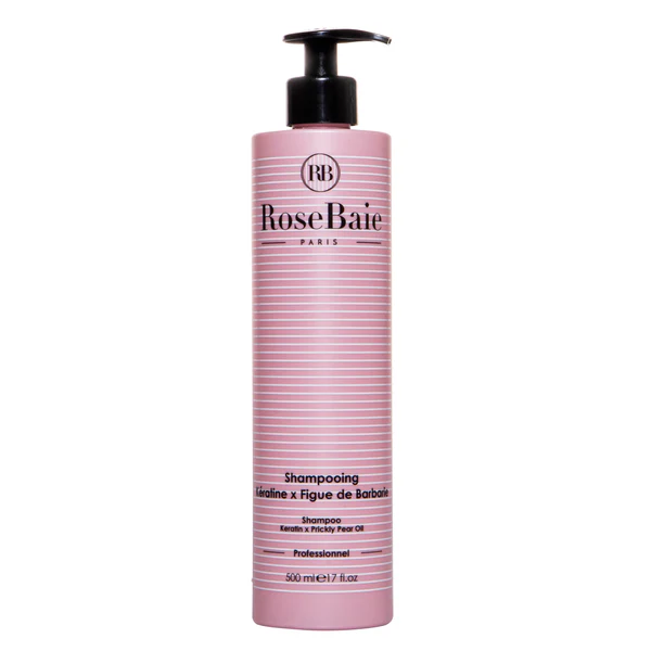 RoseBaie Shampoing à La Kératine et à L’huile De Figue De Barbarie 500ml