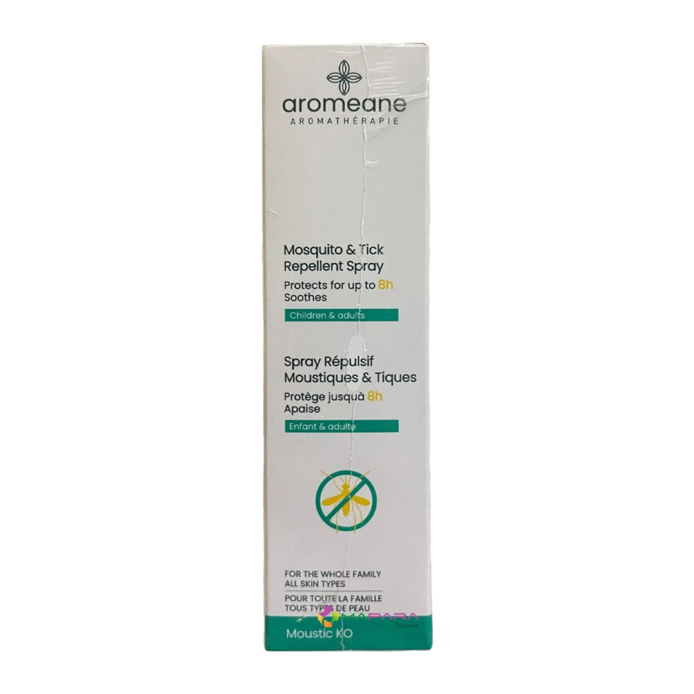 Aromeane Spray Répulsif Moustiques et Tiques Protection 8h