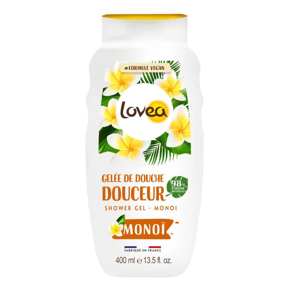 Lovea Gelée de Douche Douceur Monoï 400ml