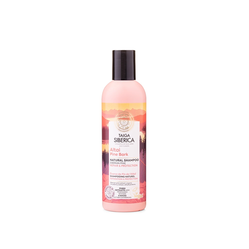 NATURA SIBERICA Shampooing réparateur et protecteur écorce de pin de l’Altaï 270ml