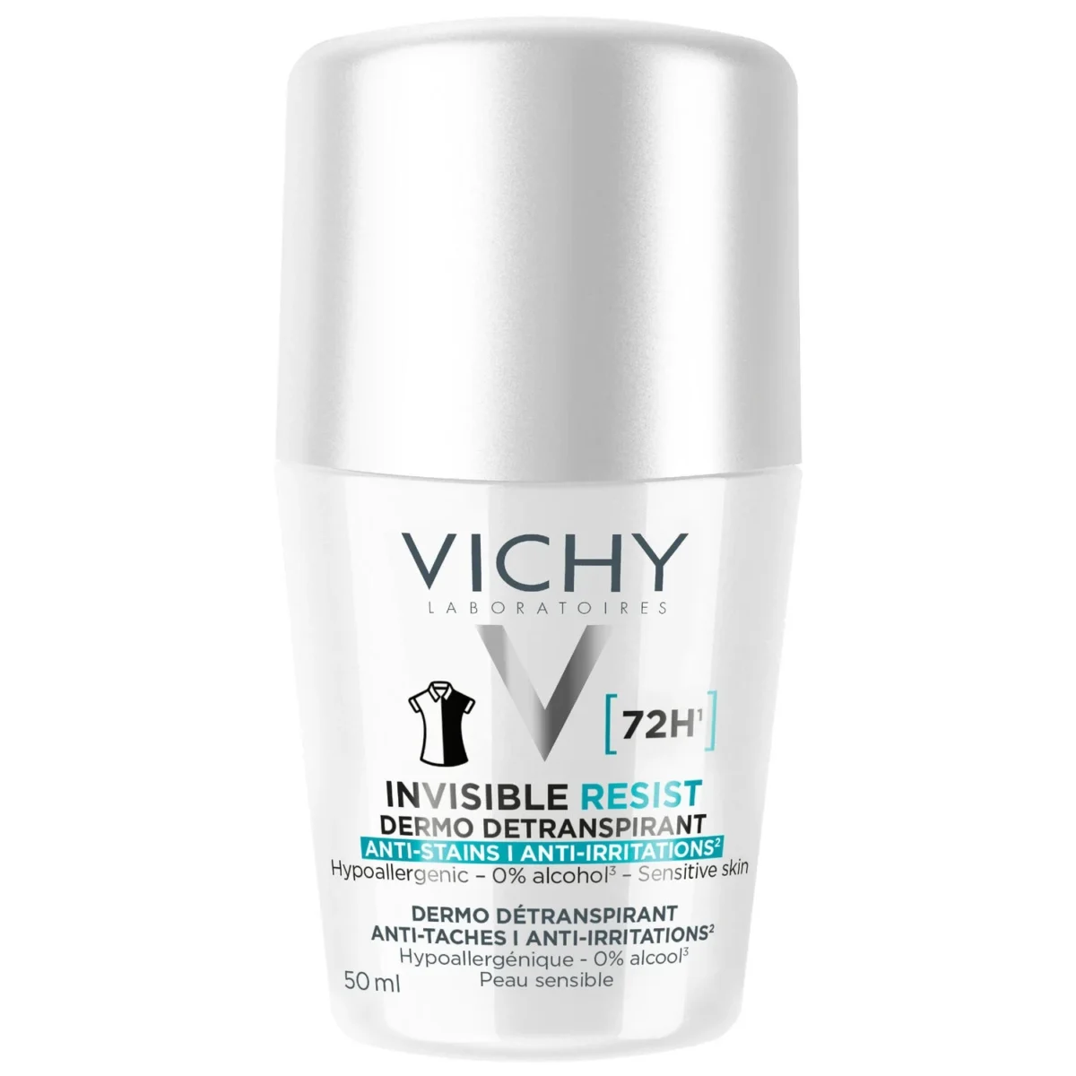 Vichy Déodorant Invisible Resist Dermo-Détranspirant 72H 50ml