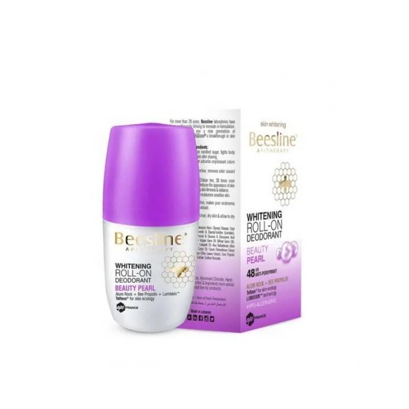 Beesline Déodorant Roll-On Beauty Pearl 4 en1 50ml