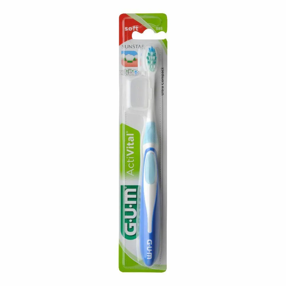 Gum Brosse à Dents ActiVital Souple Ultra Compact 585