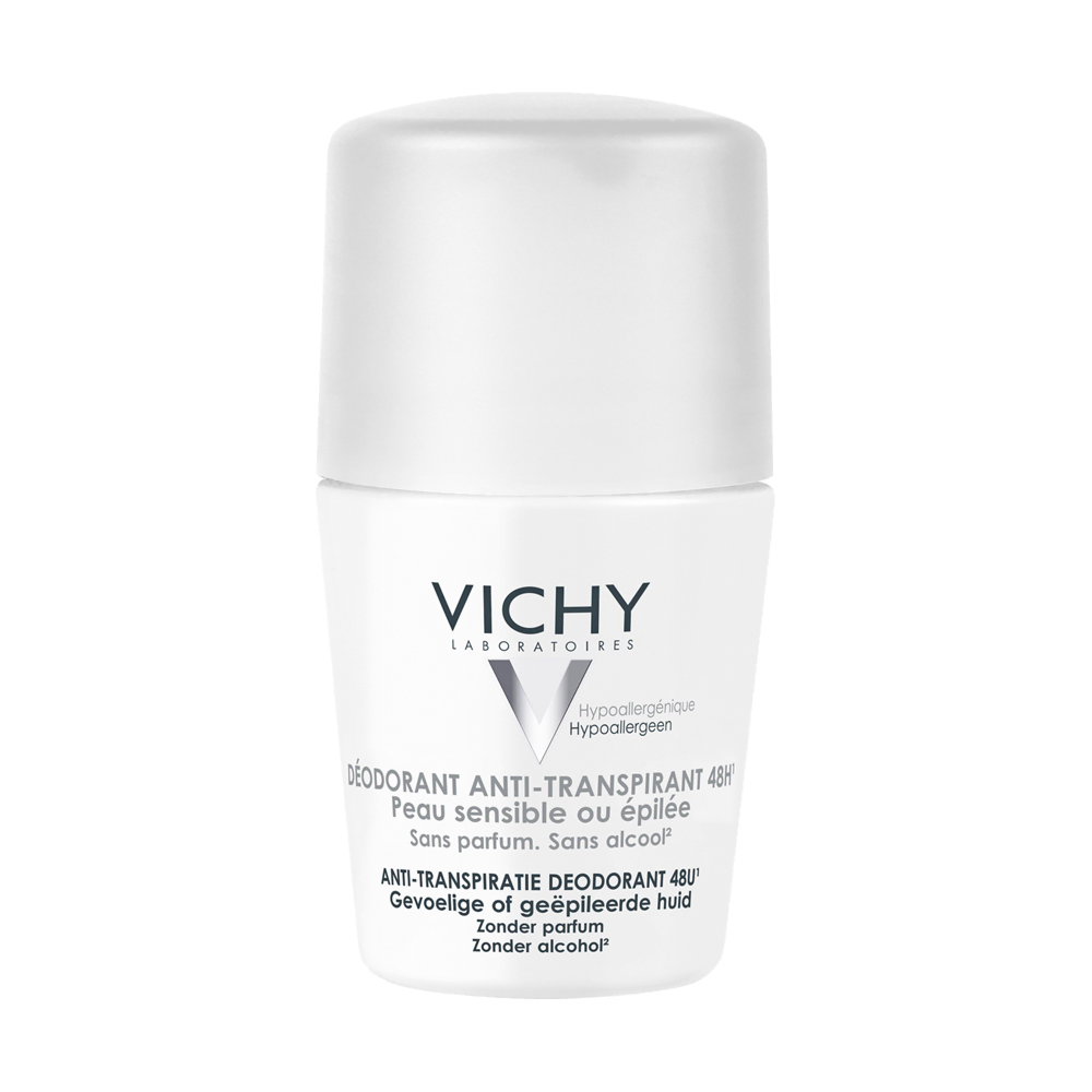VICHY Déodorant Anti-Transpirant 48h Peaux Sensibles 50ml