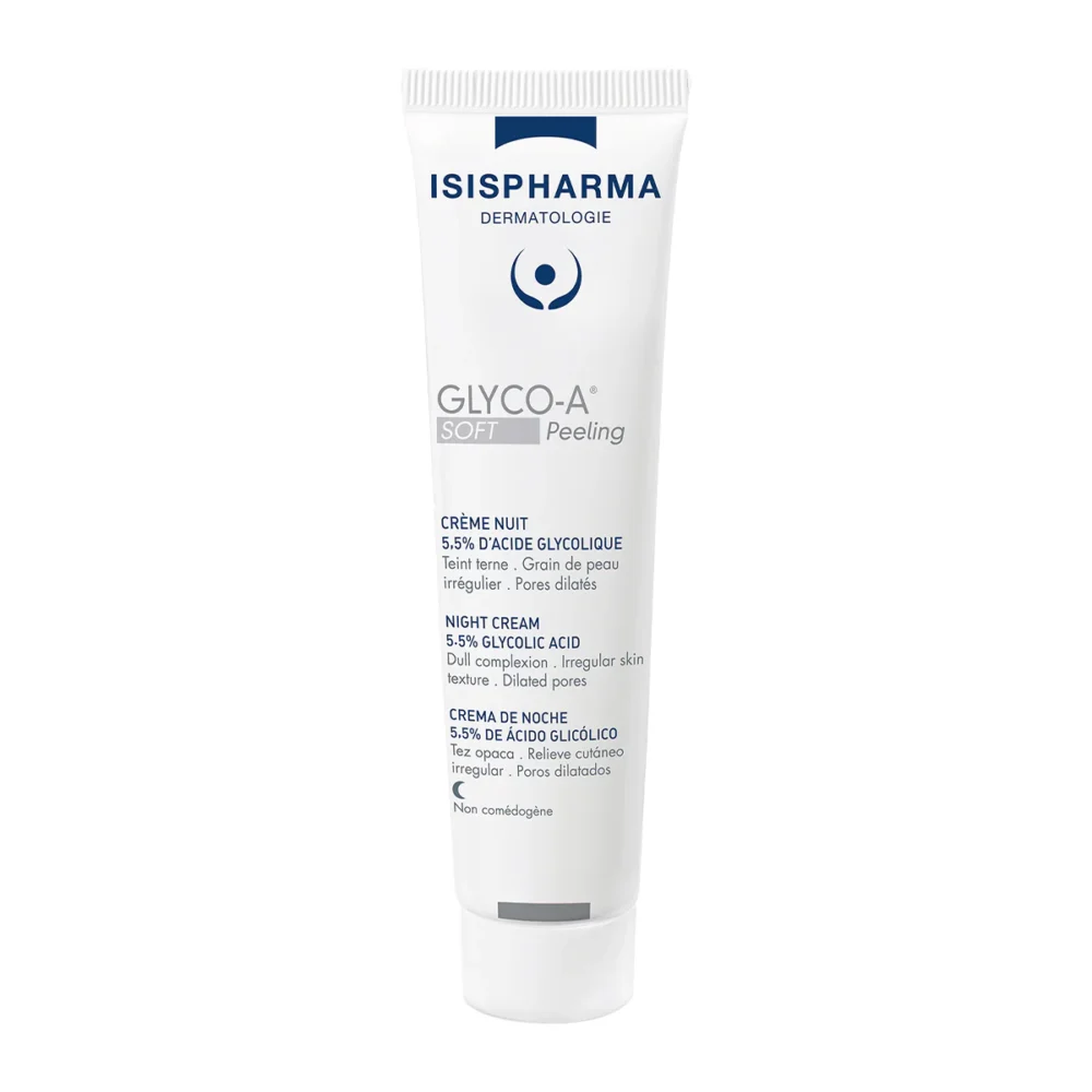 Isispharma Glyco-A Soft Peeling 5.5% Creme Nuit 30ml