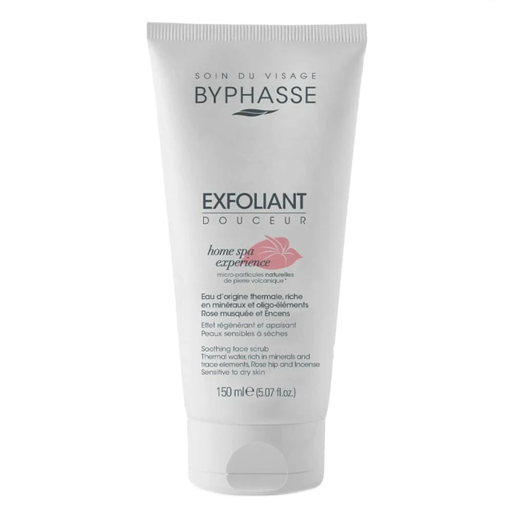 BYPHASSE Home Spa Experience Exfoliant Douceur Visage Peaux Sensibles À Seches 150ml