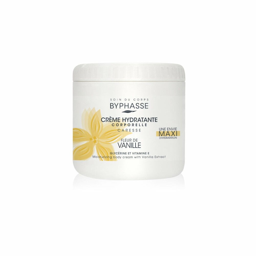 BYPHASSE Creme Hydra Corps A L’extrait De Vanille 500ml