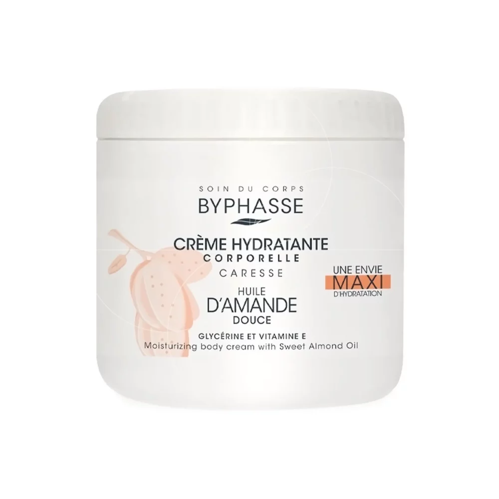 BYPHASSE Creme Hydra Corps A L’amande Douce 500ml