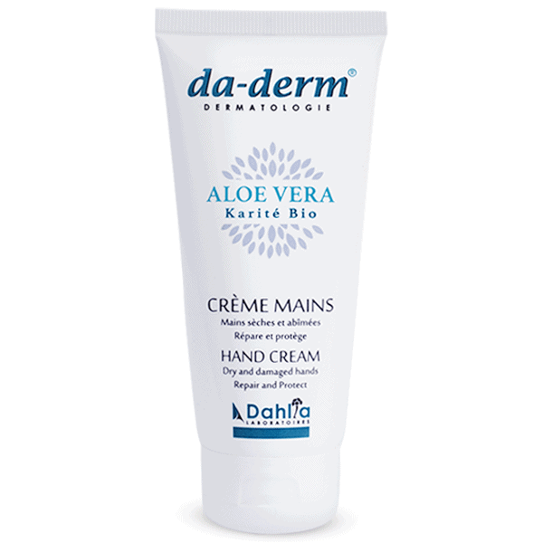 Da-Derm Aloe Vera Karité Bio Crème Pour Les Mains 100ml