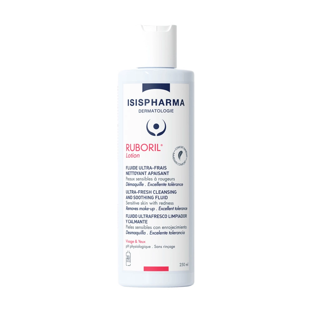 Isispharma Ruboril Lotion Démaquillante Apaisante 250ml