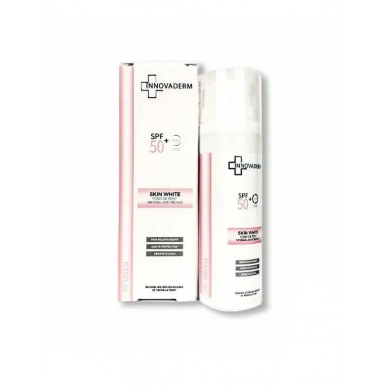 INNOVADERM SKIN WHITE Fond de Teint Mineral Anti taches – Medium 1.5
