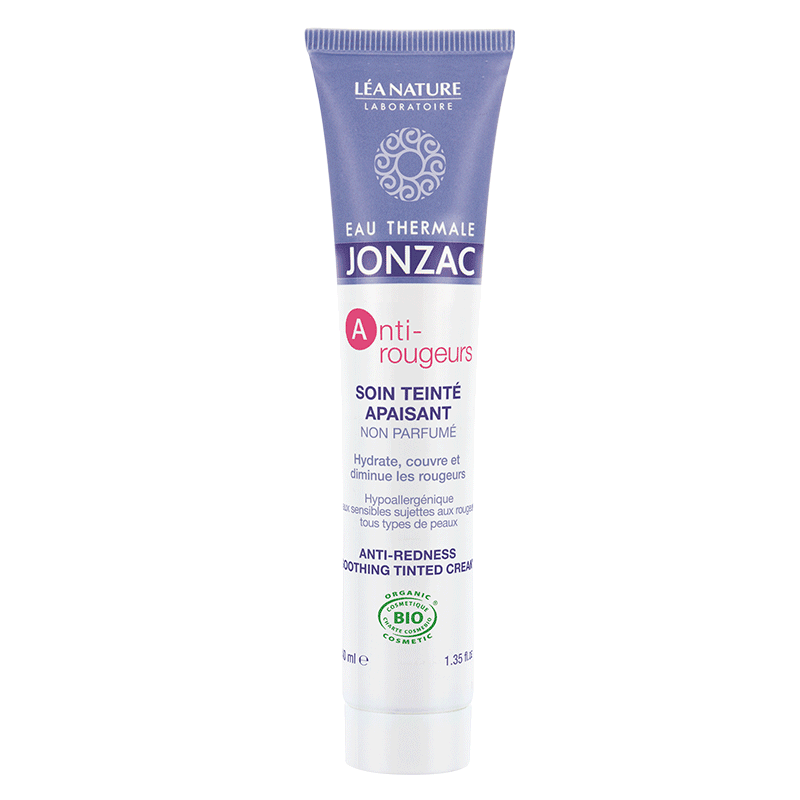 Jonzac Anti-Rougeurs Soin Teinté Apaisant Bio 40 ml