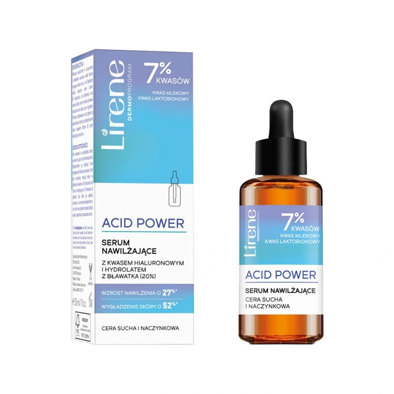 LIRENE Acid Power Serum Hydratant A L’hydrolat de Bleuet 30ml