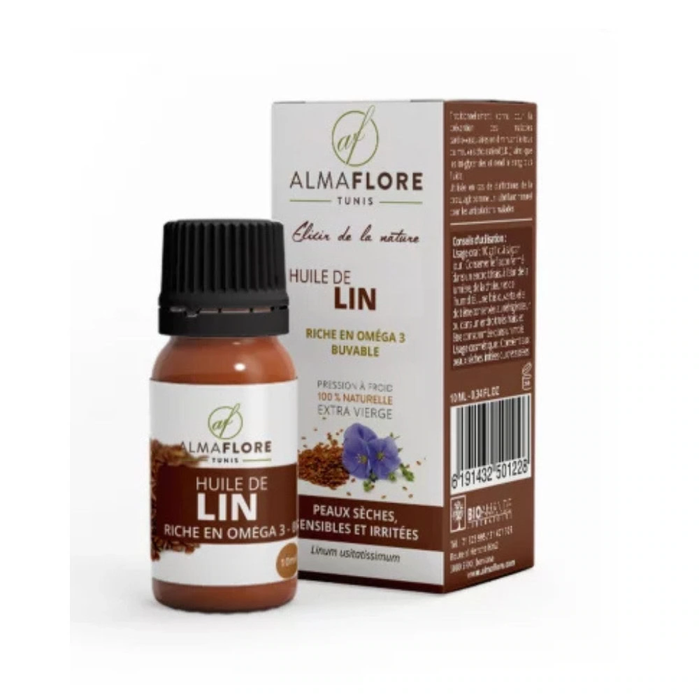 ALMAFLORE Huile De Lin 10ml