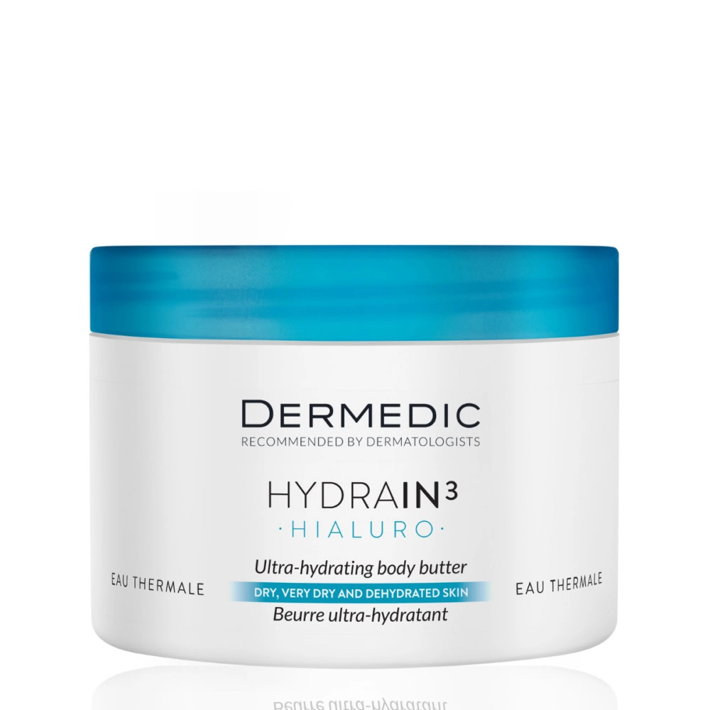 Dermedic Hydrain 3 Beurre à l’Acide Hyaluronique pour Corps 225ml