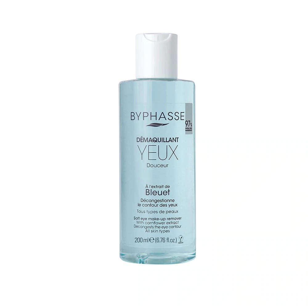 Byphasse Démaquillant Yeux Douceur à l’Extrait de Bleuet 200ml