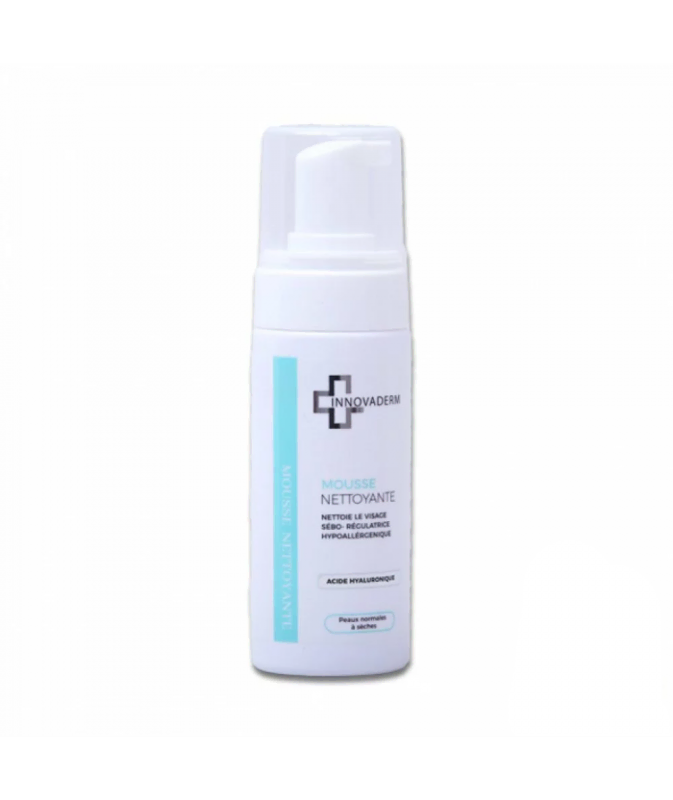 INNOVADERM Mousse Nettoyante Peau Sèche 150 ml