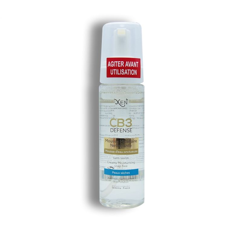 XEN CB3 DEFENSE Mousse Micellaire Nettoyante Peaux Normales A Seches 200ml