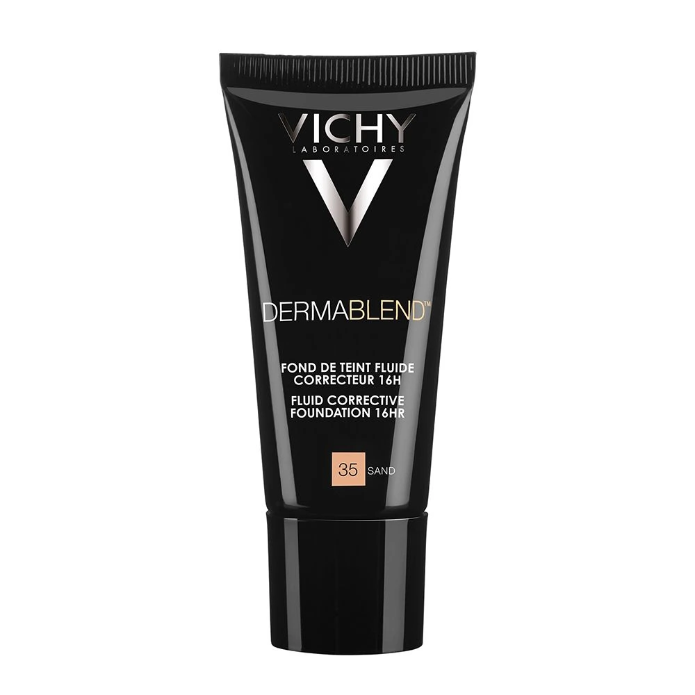 VICHY Dermablend Fond de Teint fluide correcteur 16h Teinte 35 Sand 30ml