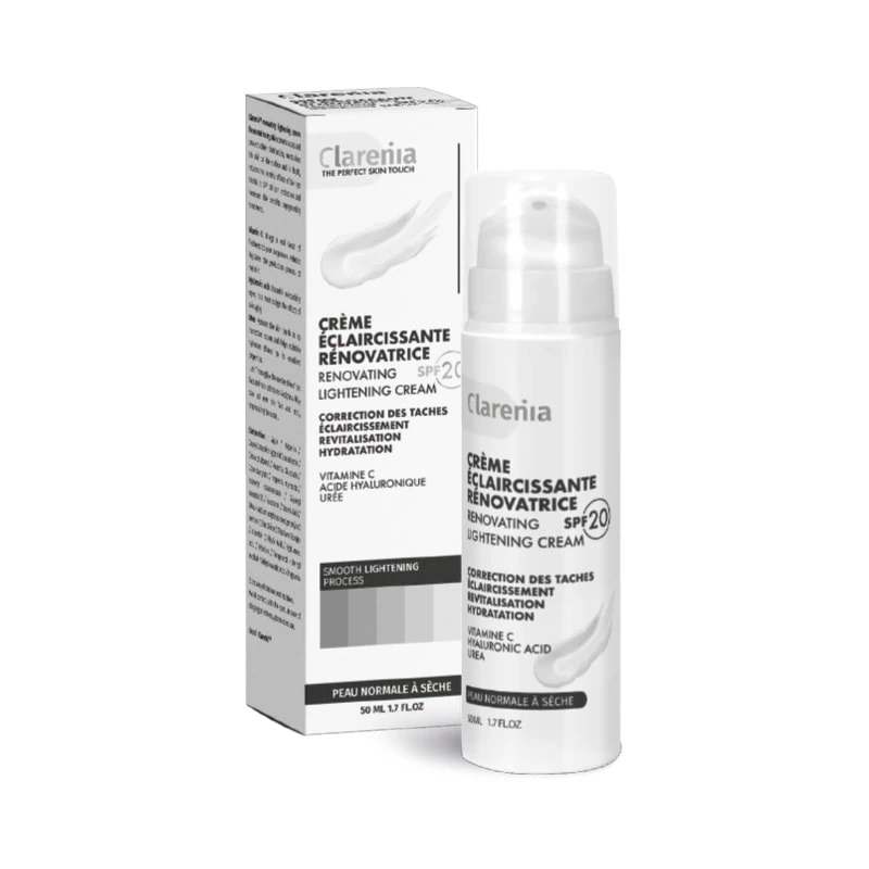 CLARENIA Creme Eclaircissante Renovatrice SPF20 PNS 50 ml